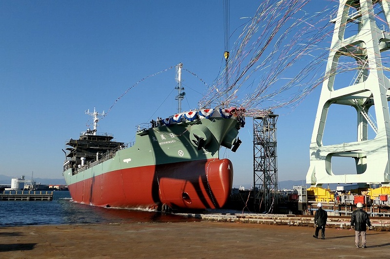 PDCE installed on commercial vessel mast