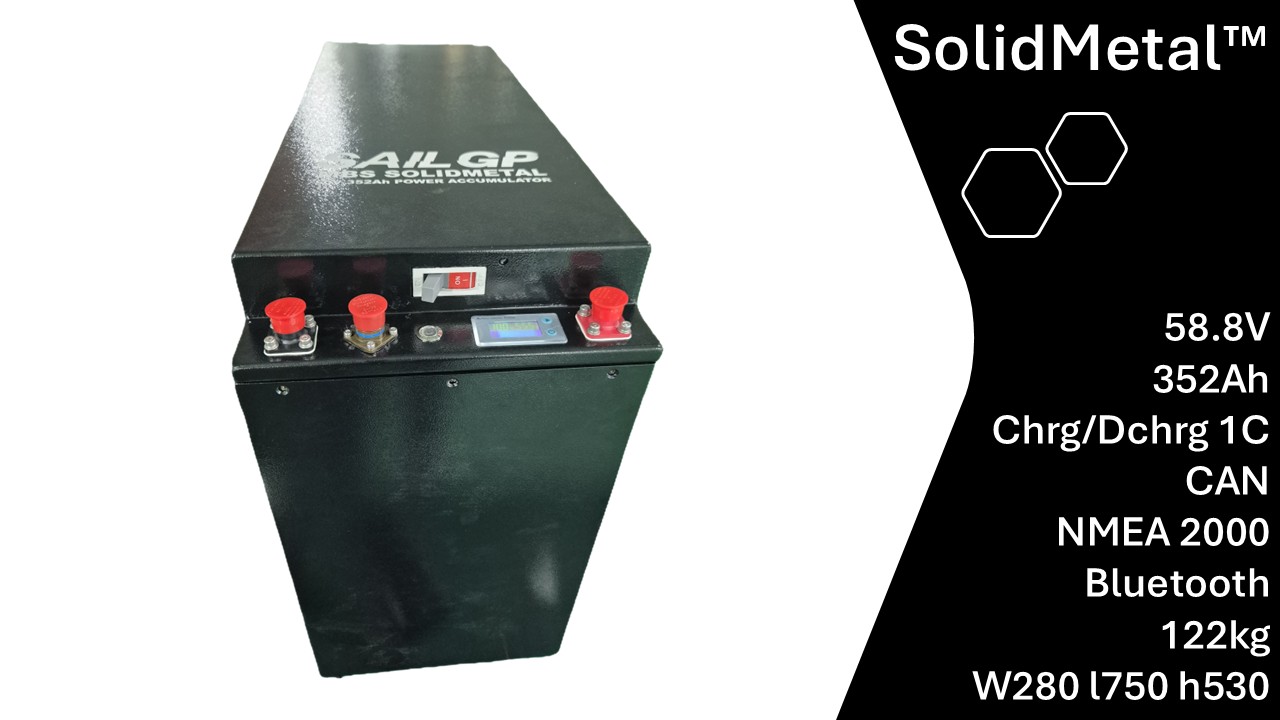 SolidMetal™ Marker/Support Battery 58.8V 352Ah